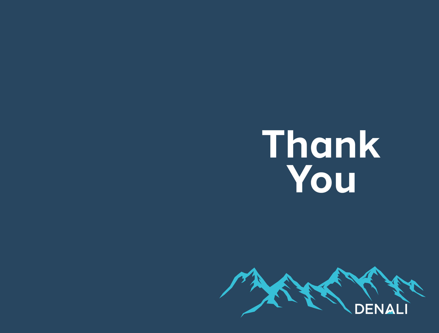 Denali Thank You Cards