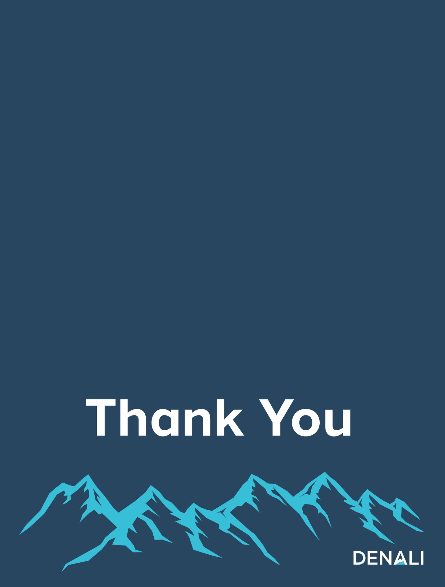 Denali Thank You Cards