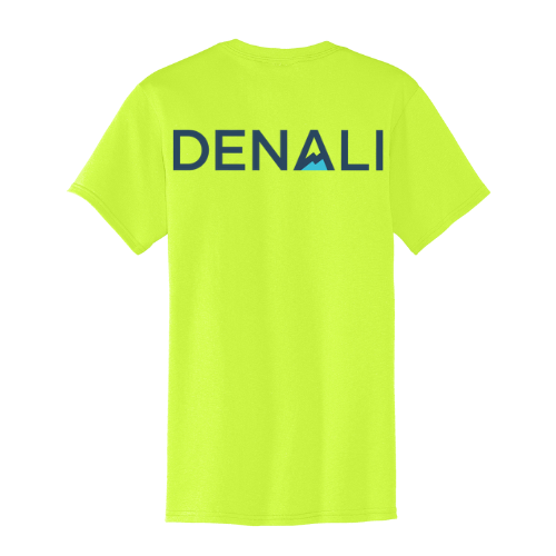 Heavy Duty 100% Cotton Pocket Safety Tee Shirt