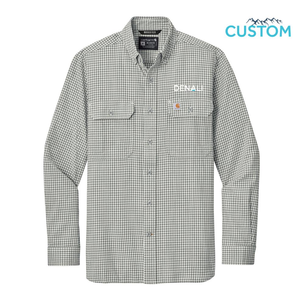 Denali Carhartt® Rugged Flex® Plaid Long Sleeve Shirt