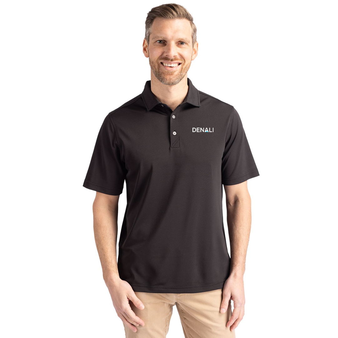 Denali Cutter & Buck Virtue Eco Pique Recycled Mens Big and Tall Polo
