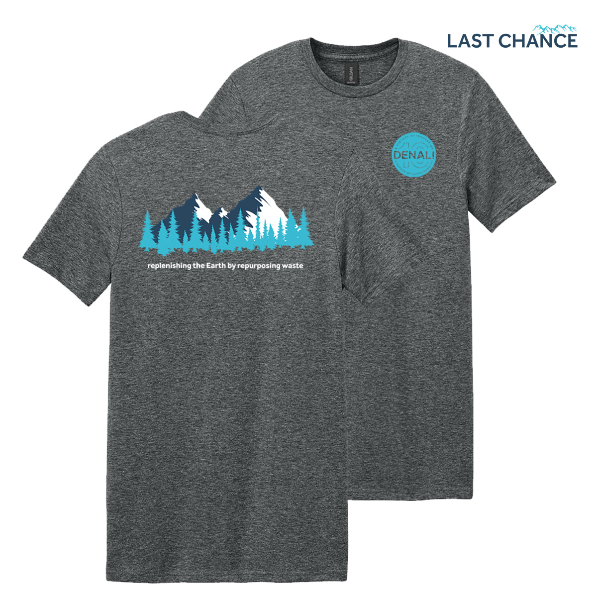 Denali 10th Anniversary Grey Tee