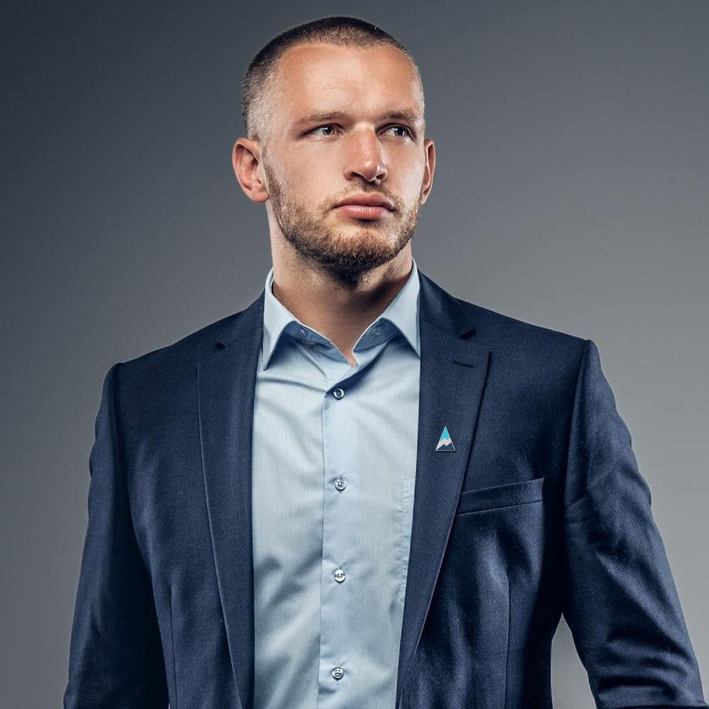 3/4 Inch Denali Lapel Pin