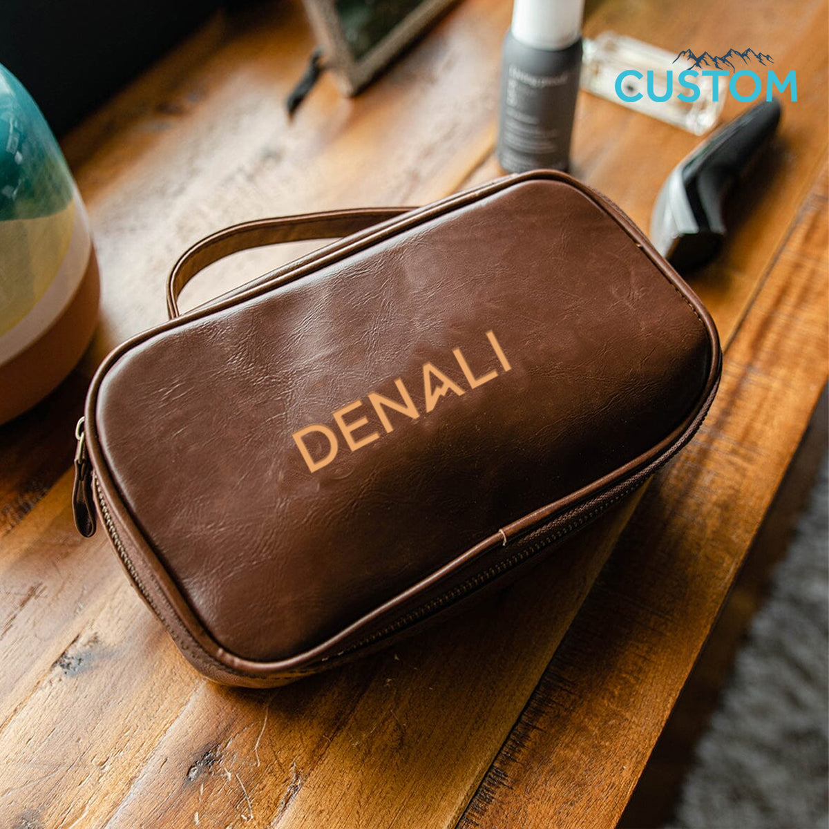Denali Denali Leather Dopp Kit