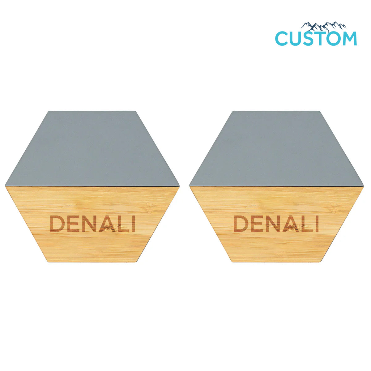 Denali Stick & Stone Coaster Set