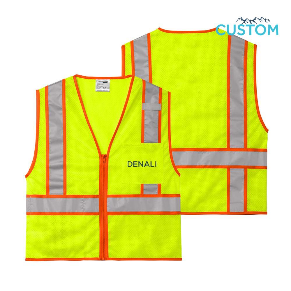 Denali Two Toned Zipper Safety Vest