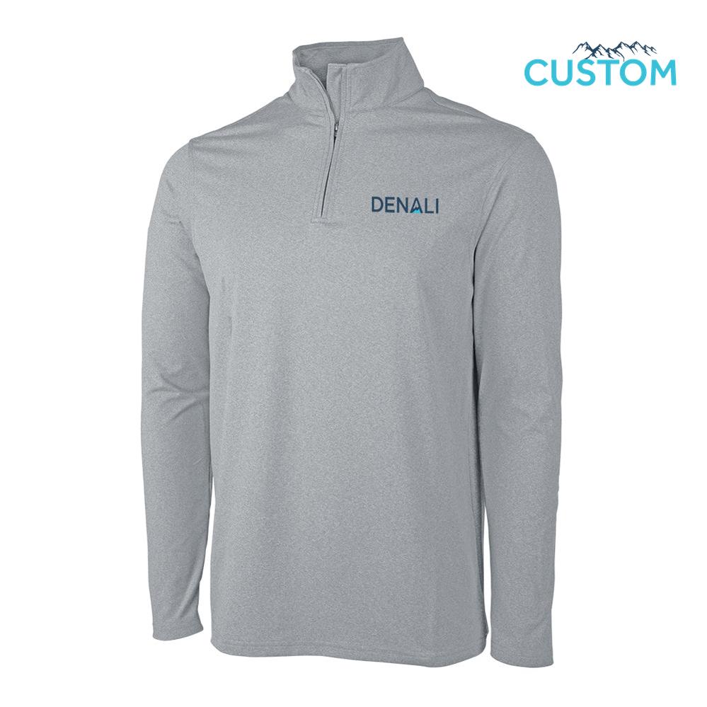 Denali Men's Heathered Eco-Logic Stretch Quarter Zip