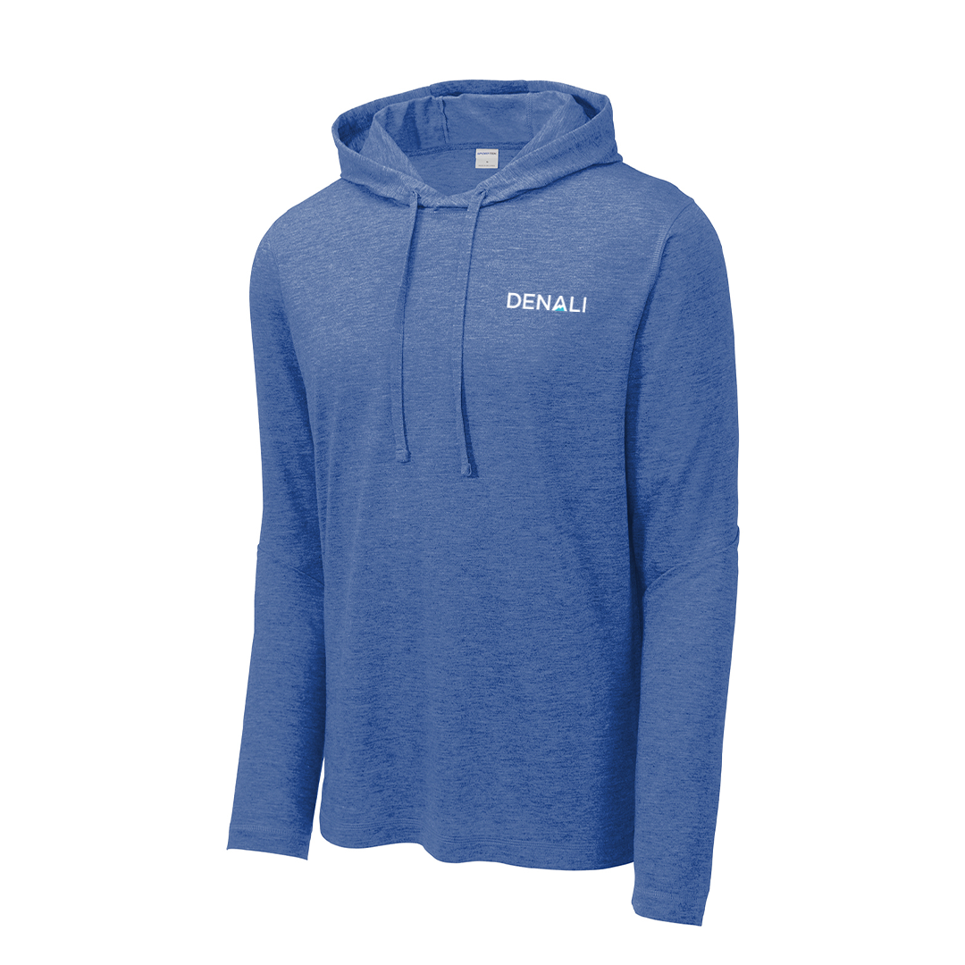 Denali Men's Tri-Blend Wicking Long Sleeve Hoodie