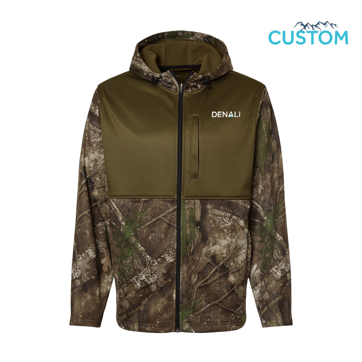 Denali Russell Outdoors Realtree Unisex Full-Zip Hooded Sweatshirt