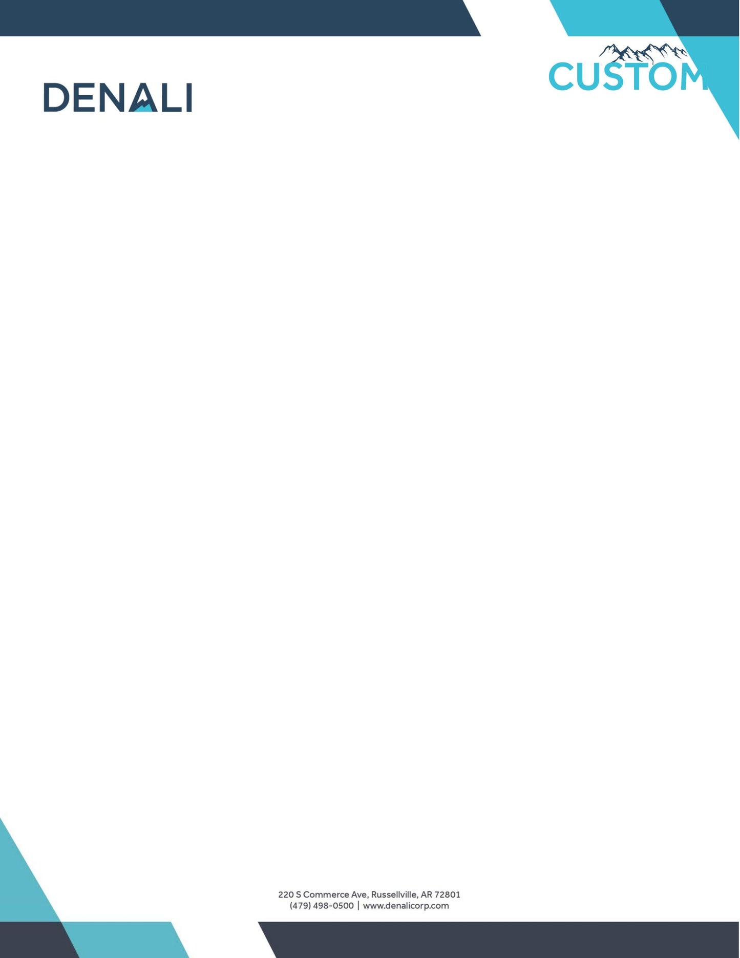 Denali Premium Letterhead