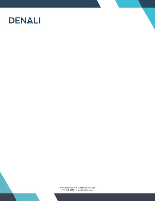 Denali Premium Letterhead
