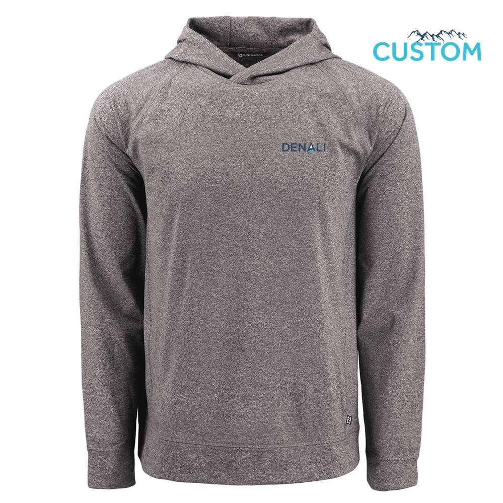 Denali Adapt Knit Recycled Mens Heathered Hooded Pullover