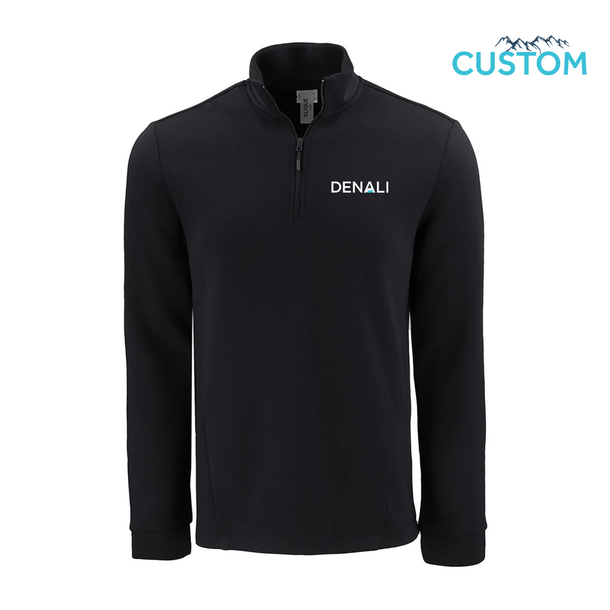 Denali Clique Haven Recycled Mens Quarter Zip Sweatshirt