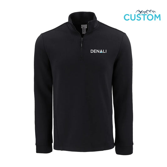 Denali Clique Haven Recycled Mens Quarter Zip Sweatshirt
