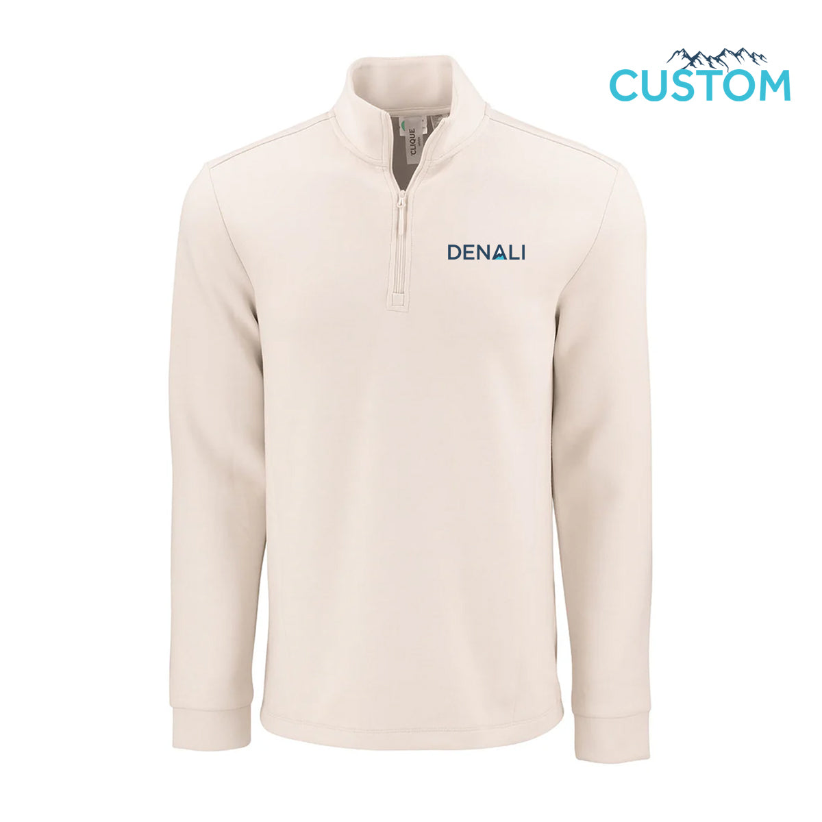 Denali Clique Haven Recycled Mens Quarter Zip Sweatshirt