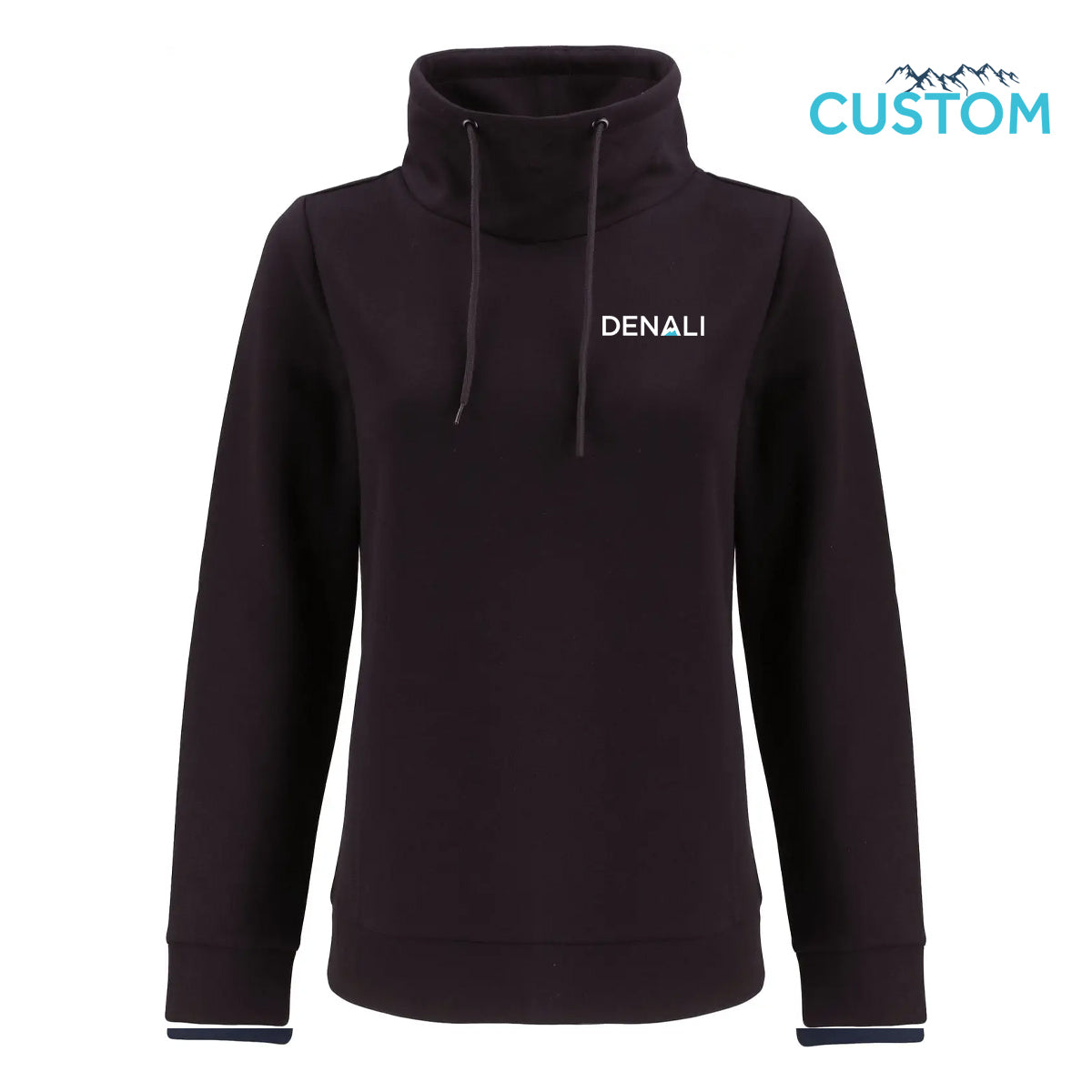 Denali Clique Haven Recycled Womens High Collar Pullover Sweatshirt