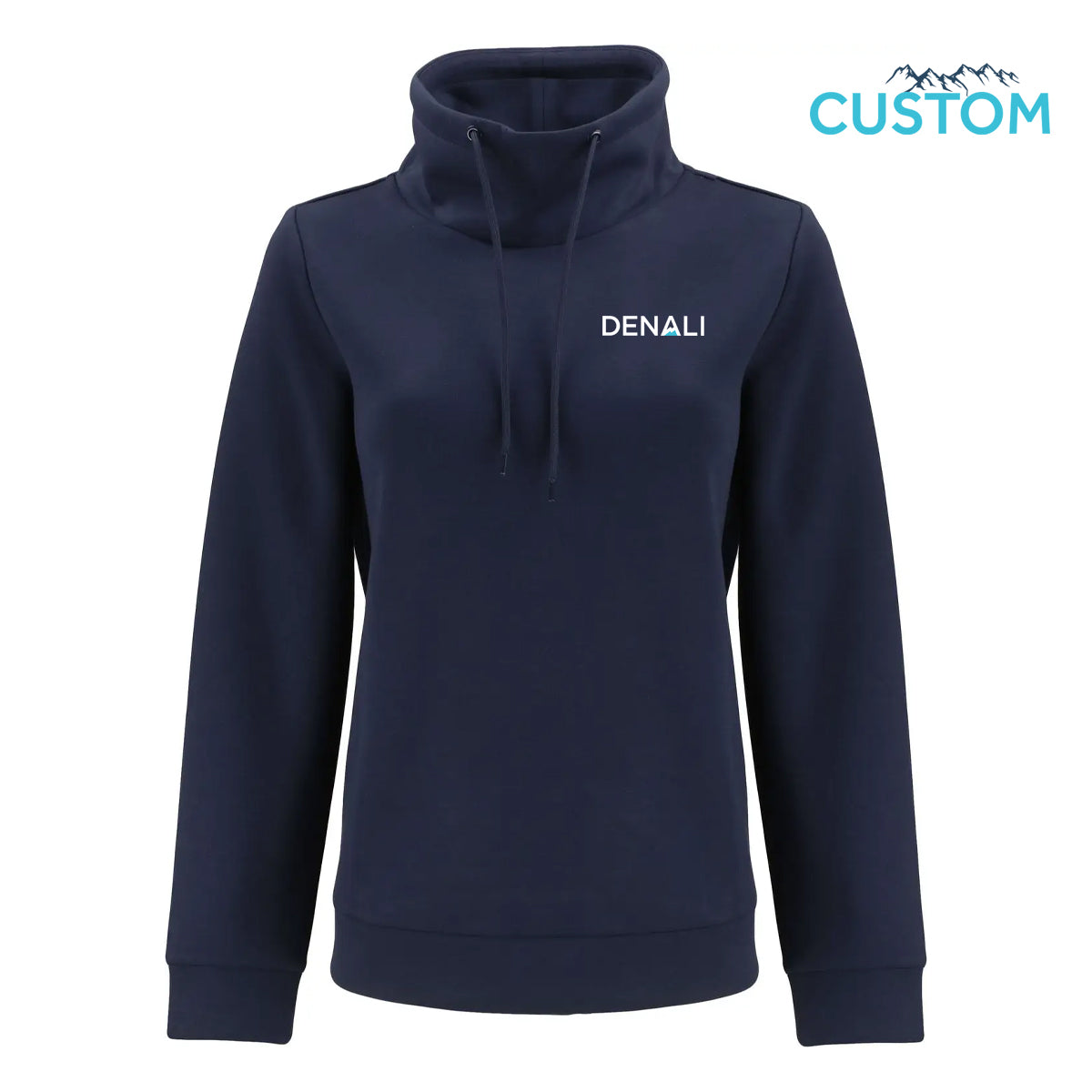 Denali Clique Haven Recycled Womens High Collar Pullover Sweatshirt