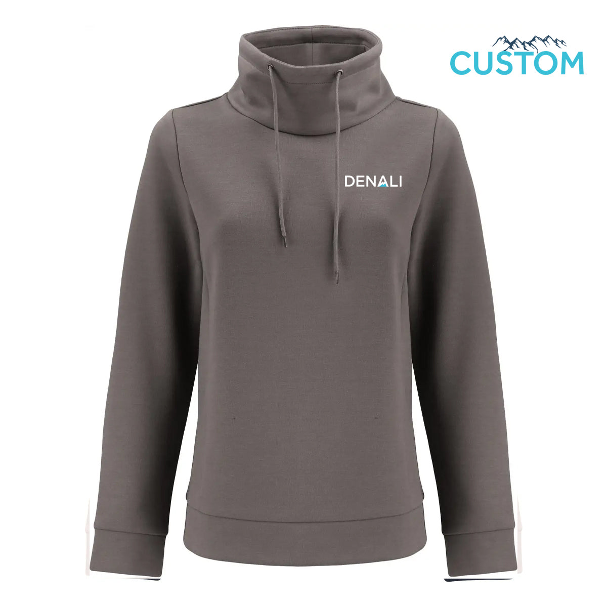 Denali Clique Haven Recycled Womens High Collar Pullover Sweatshirt