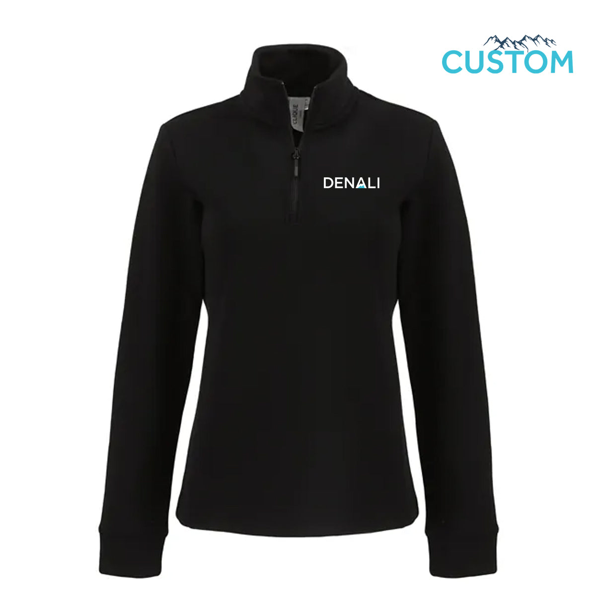 Denali Clique Haven Recycled Womens Quarter Zip Sweatshirt