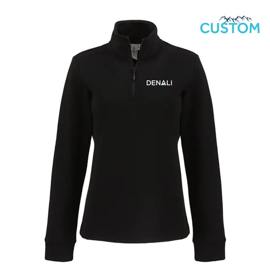 Denali Clique Haven Recycled Womens Quarter Zip Sweatshirt