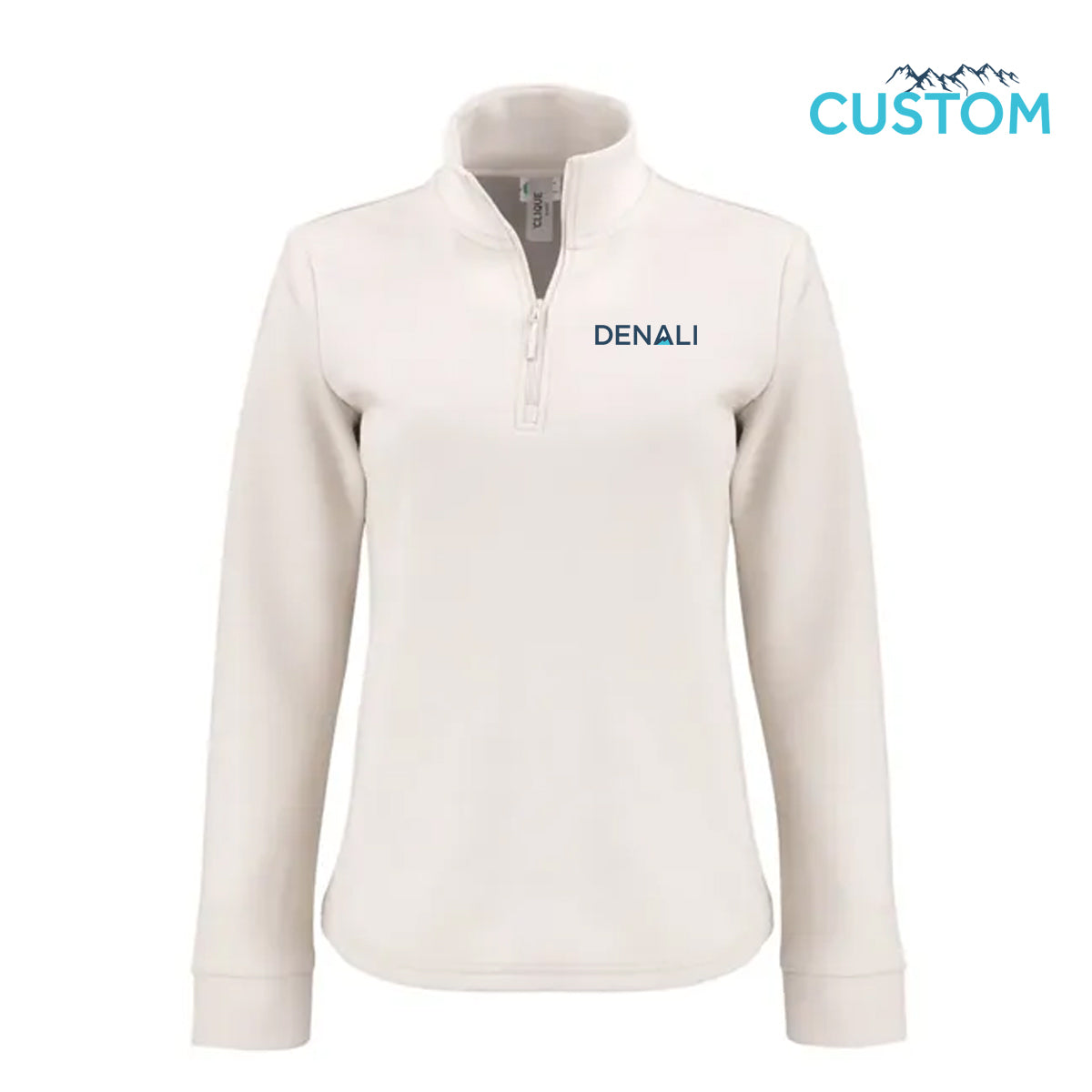 Denali Clique Haven Recycled Womens Quarter Zip Sweatshirt