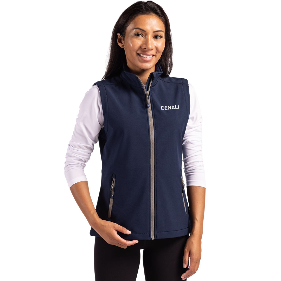 Denali Clique Tempo Stretch Full Zip Womens Softshell Vest