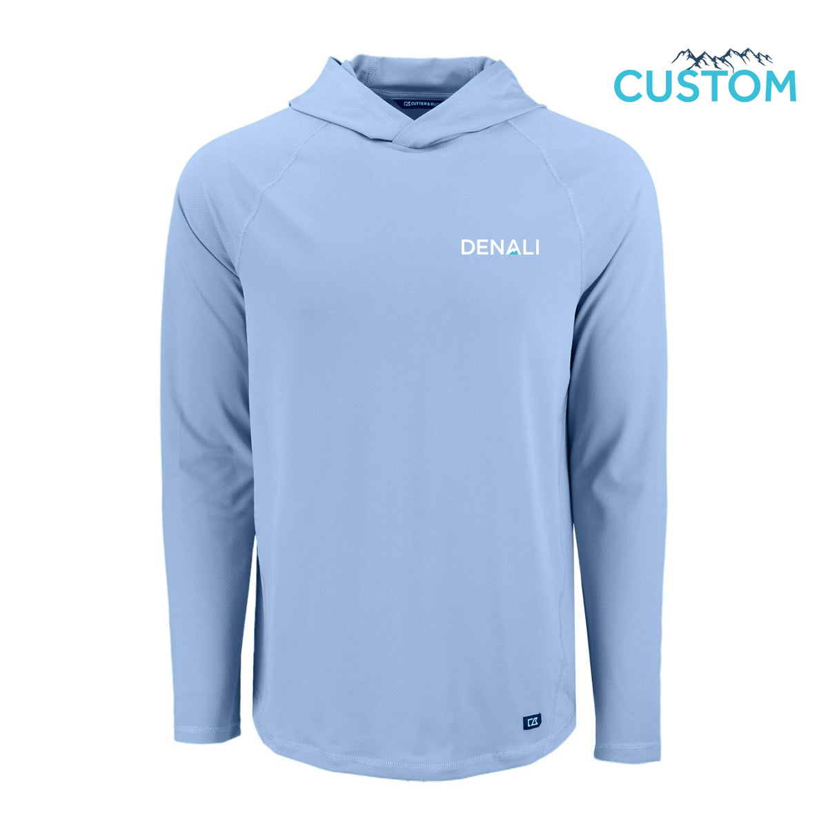 Denali Cutter & Buck Prospect Recycled Featherlight Stretch Mens Hooded Pullover