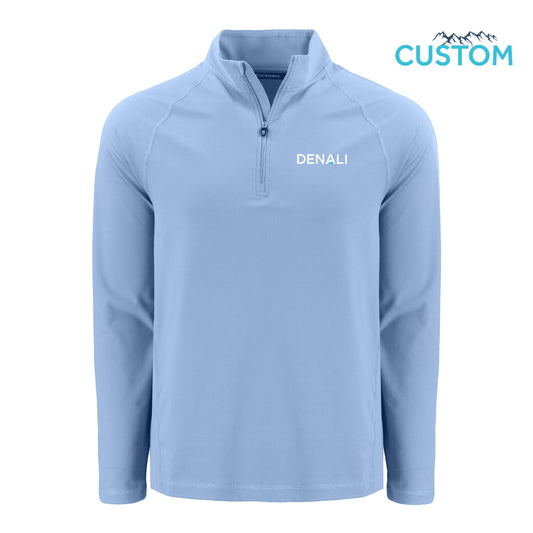Denali Cutter & Buck Prospect Recycled Featherlight Stretch Men Quarter Zip