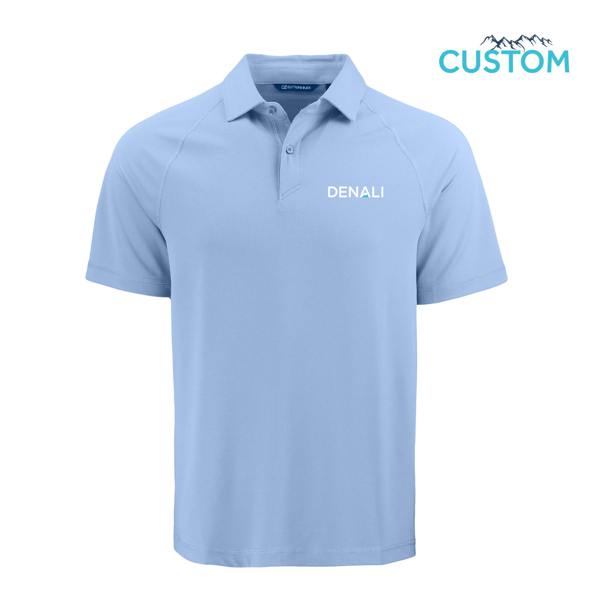 Denali Cutter & Buck Prospect Recycled Featherlight Stretch Mens Sport Polo