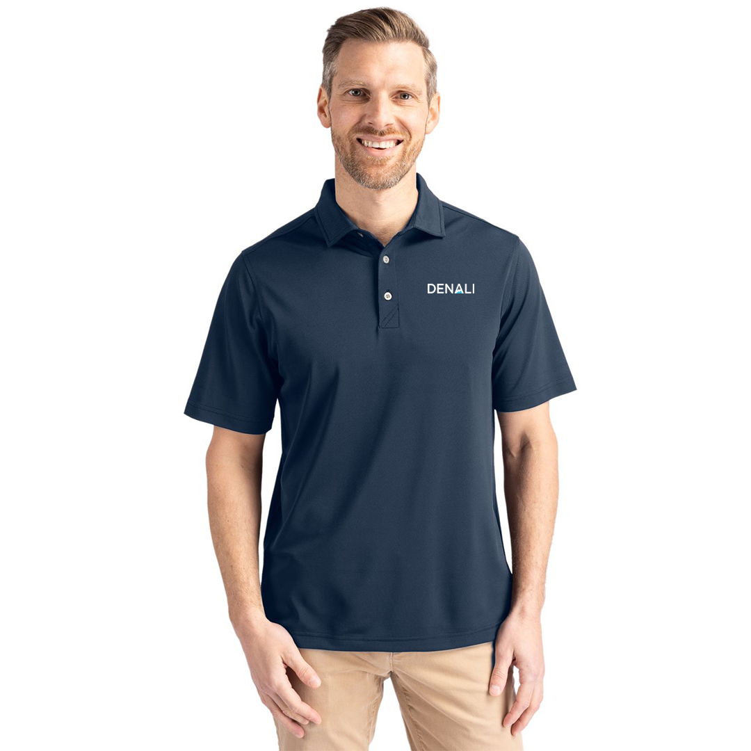 Denali Cutter & Buck Virtue Eco Pique Recycled Mens Big and Tall Polo