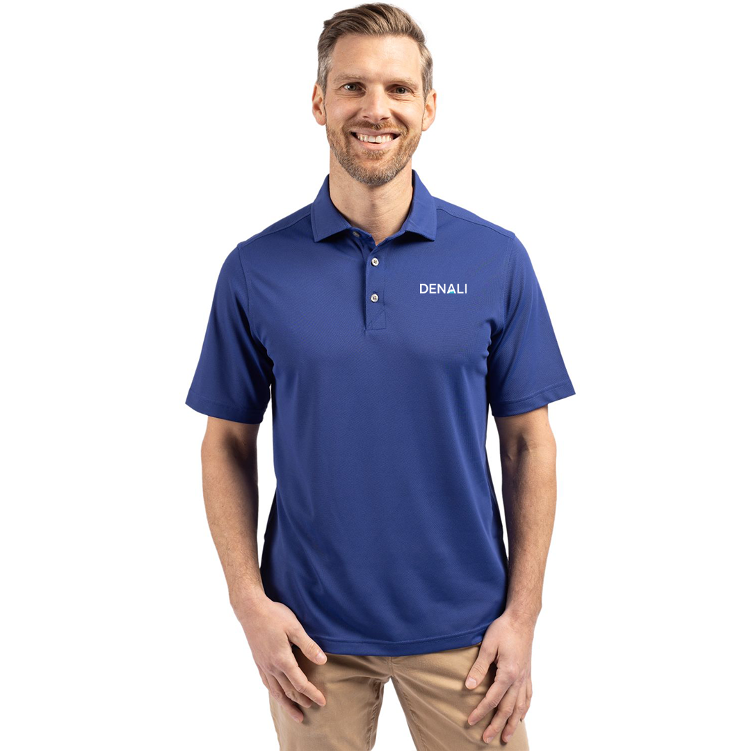 Denali Cutter & Buck Virtue Eco Pique Recycled Mens Big and Tall Polo