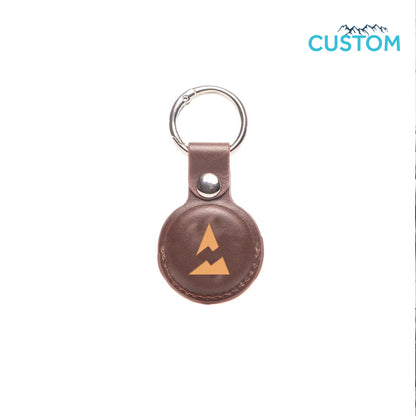 Denali Denali Leather AirTag Keychain