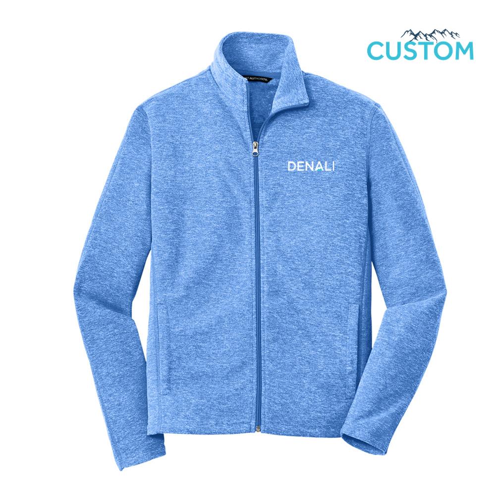 Denali Heather Microfleece Full-Zip Jacket