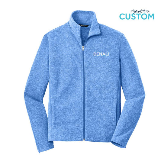 Denali Heather Microfleece Full-Zip Jacket