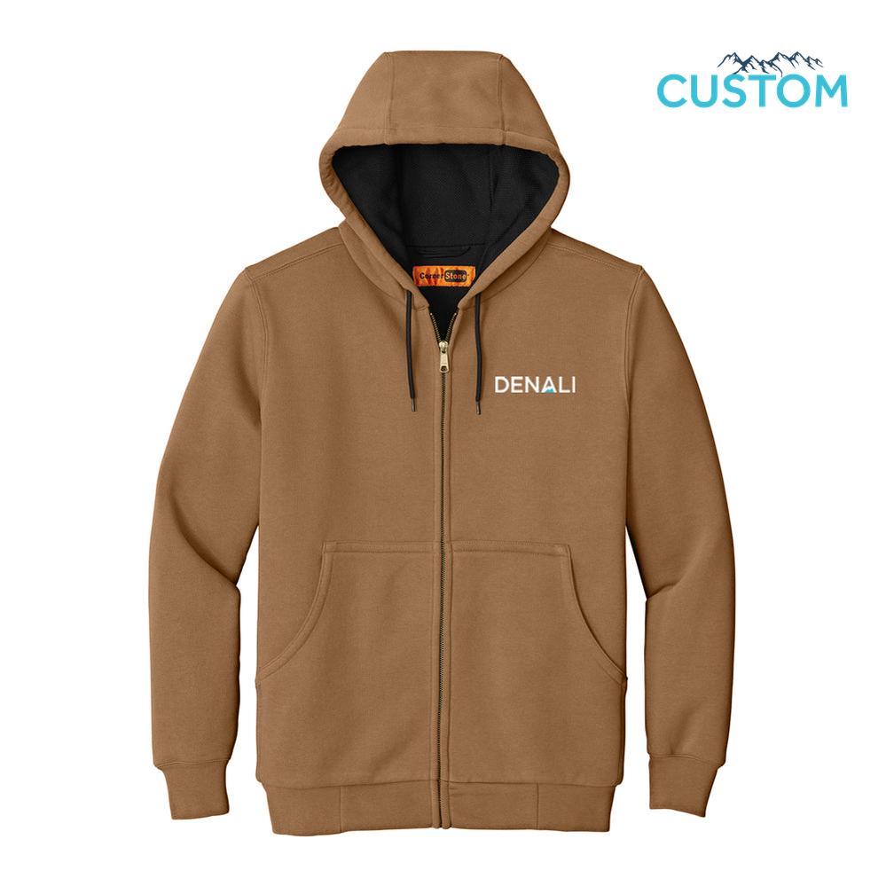 Denali Heavyweight Full-Zip Hooded Sweatshirt with Thermal Lining