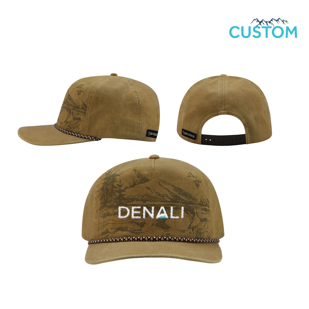Denali Mallard Nature Scene Cap