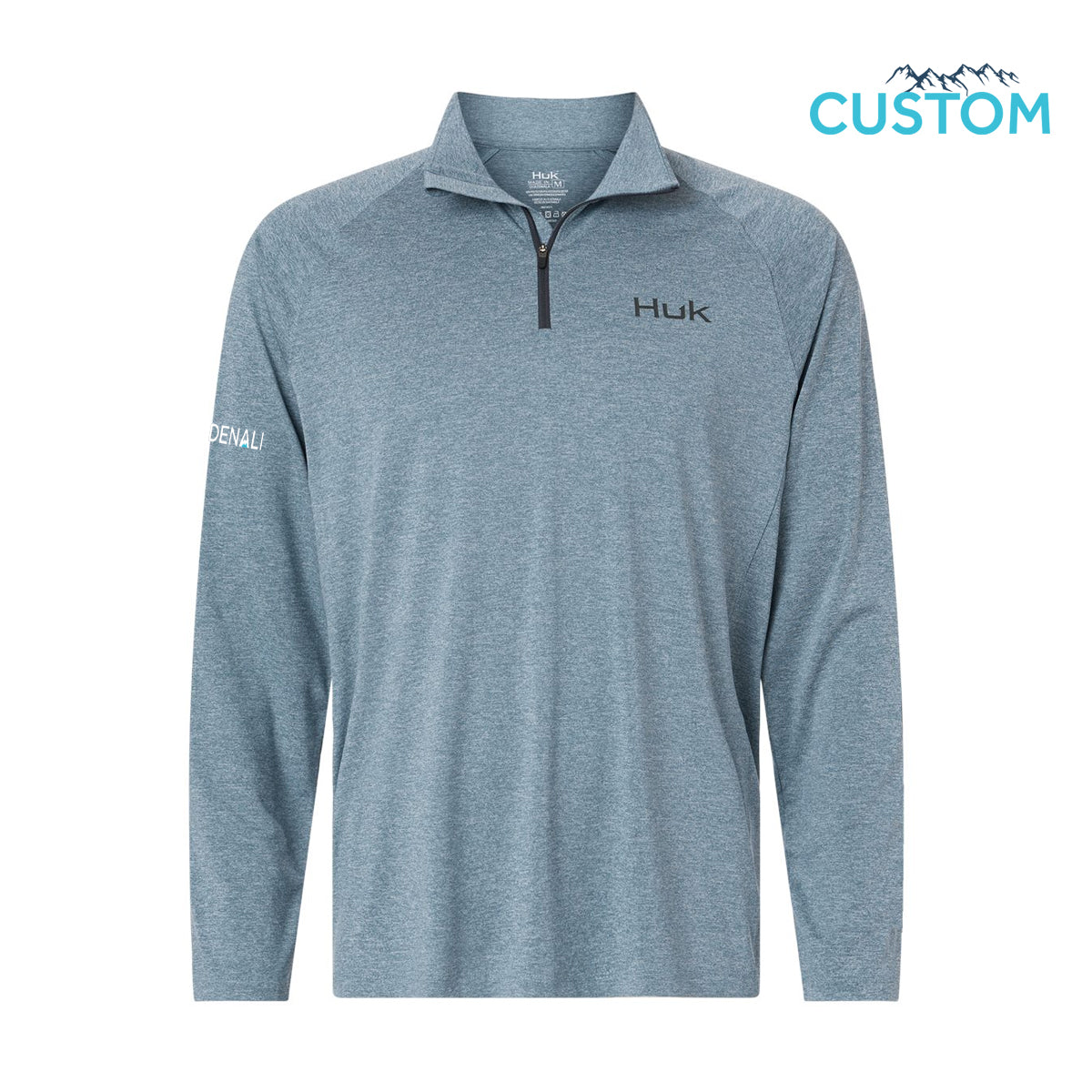 Denali Men's Airweight Heather Quarter-Zip Pullover