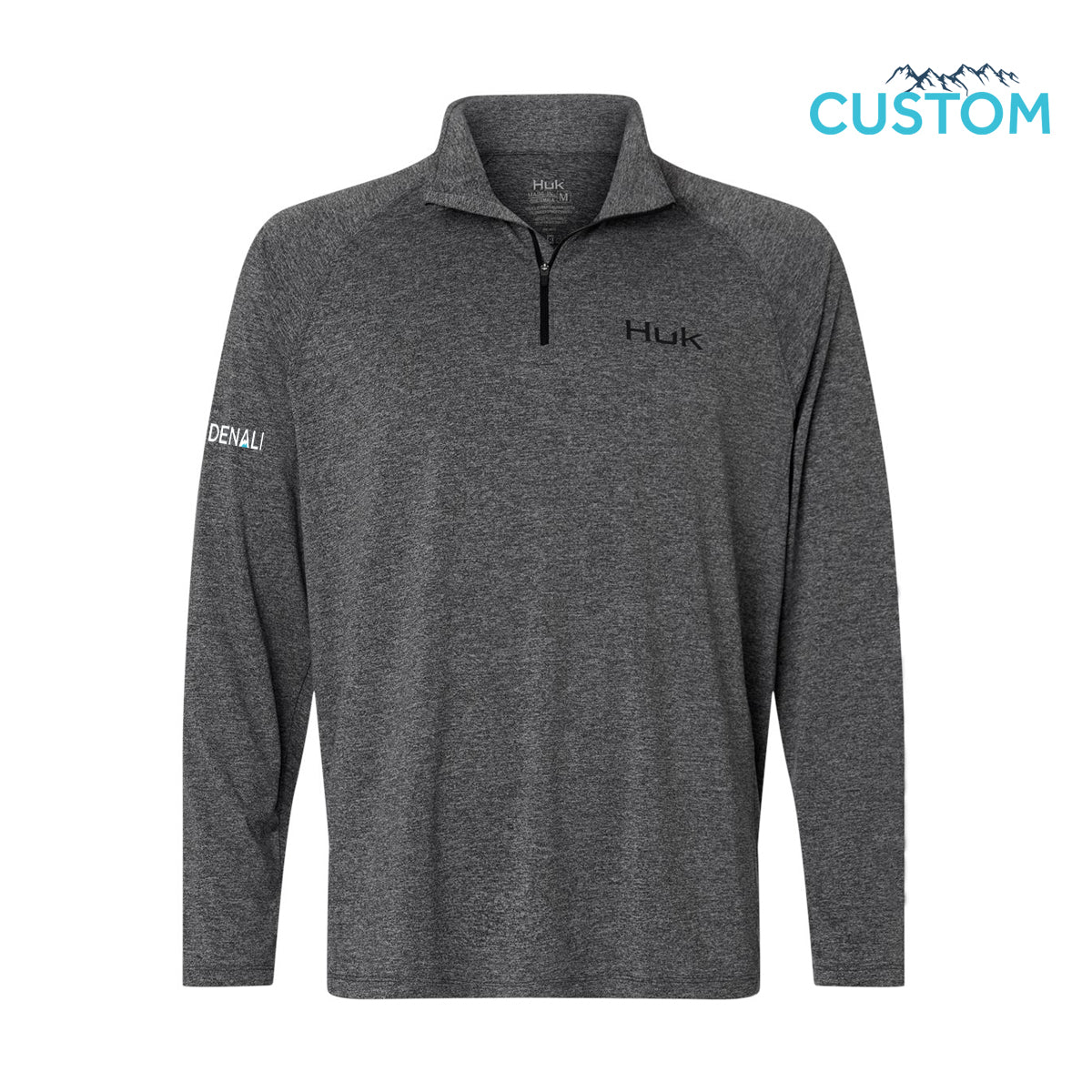 Denali Men's Airweight Heather Quarter-Zip Pullover