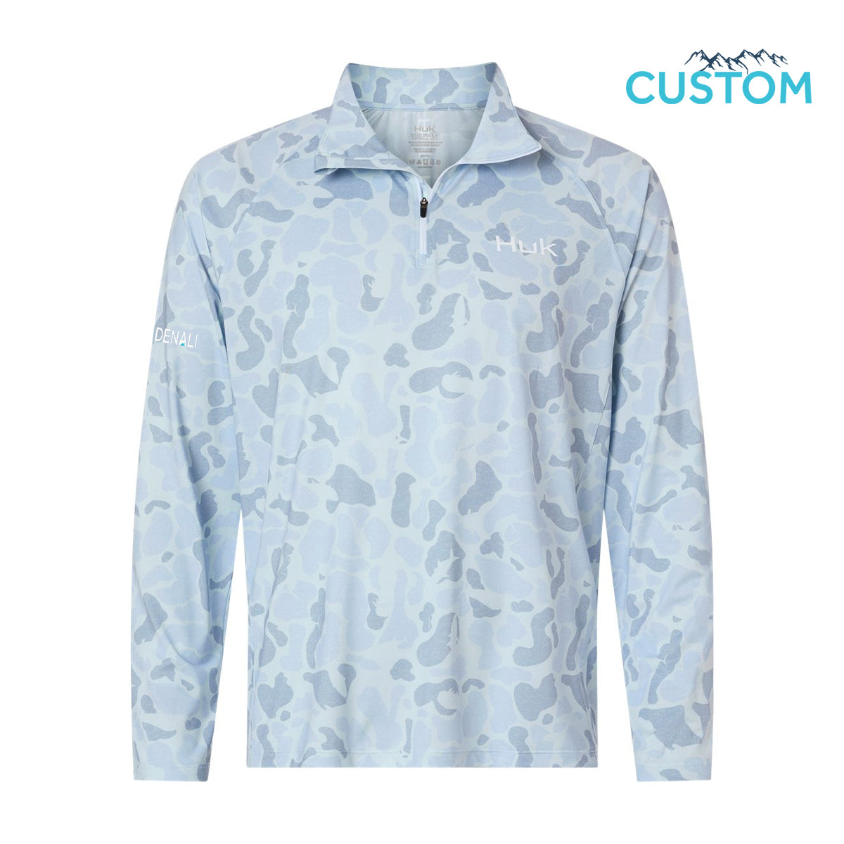 Denali Men's Airweight KC Printed Quarter-Zip Pullover