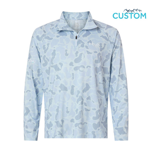 Denali Men's Airweight KC Printed Quarter-Zip Pullover