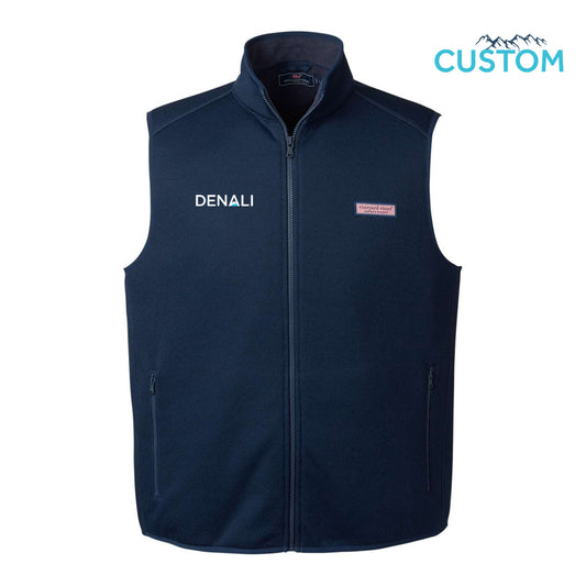 Vineyard Vines Men's Mountain Sweater Fleece Vest