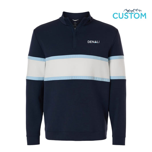 Denali Men's Owen Quarter-Zip Colorblock Pullover