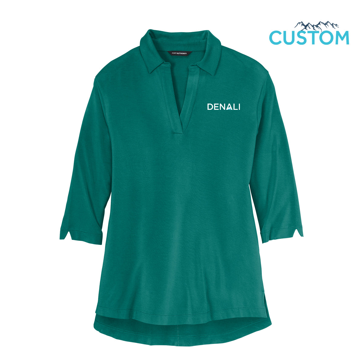 Luxe Knit Tunic Polo