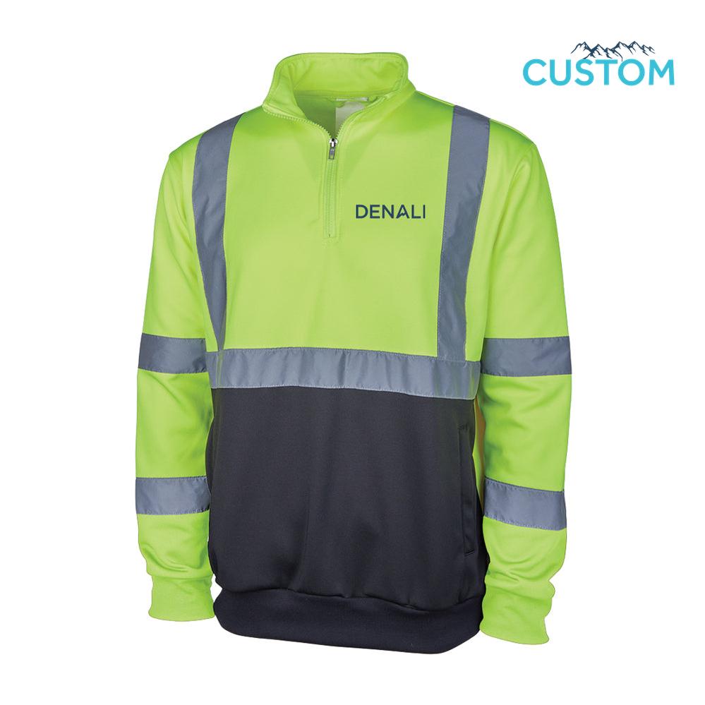 Denali Quarter Zip Hi-Vis Sweatshirt