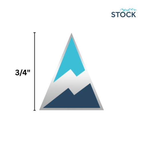 3/4 Inch Denali Lapel Pin