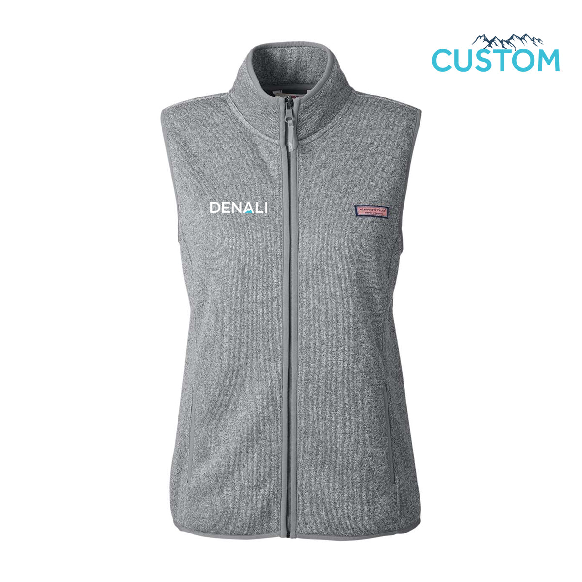 Vineyard Vines Women's Mountain Sweater Fleece Vest